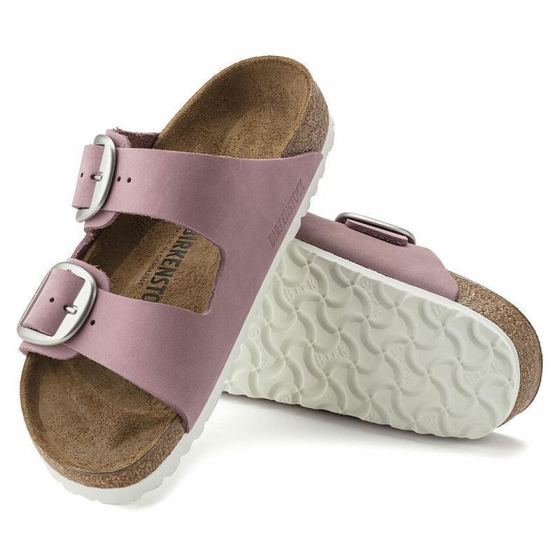 Arizona Birkenstock Big Prackou Nubuck Kozene Damske Nachový | SK 66NWY